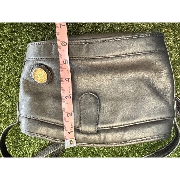 Vintage Pierre Balmain Black Leather Purse RARE - Picture 4 of 12